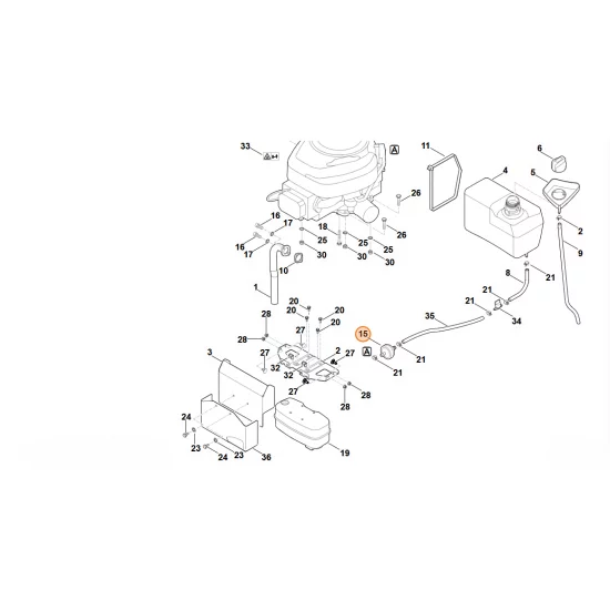 STIHL  Filtr paliwa 0000 358 1808